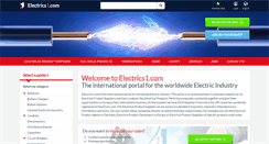 Desktop Screenshot of electrics1.com